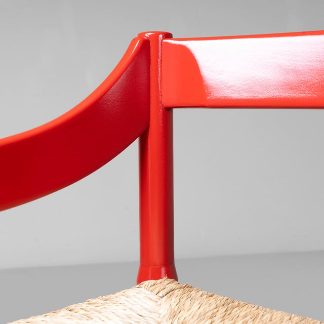 Vintage Carimate Chairs by Vico Magistretti for Cassina, 1959, Set of 12 For Sale - Image 9 of 13