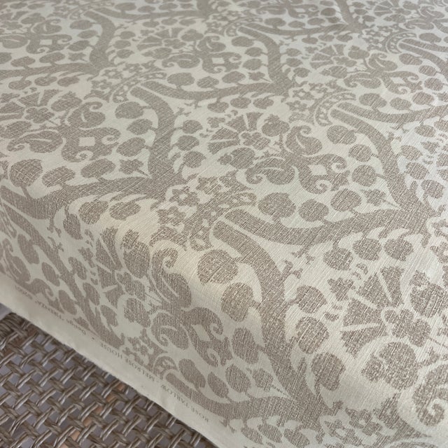 2000 - 2009 Rose Tarlow Melrose House Firenze Fabric- 4 Yards 4 3/4 Yards For Sale - Image 5 of 7