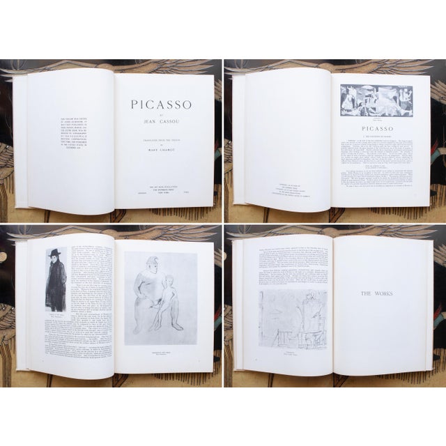 Large 1940 First Edition "Picasso" by Jean Cassou, Lithographed in the U. S. A. For Sale In Dallas - Image 6 of 18