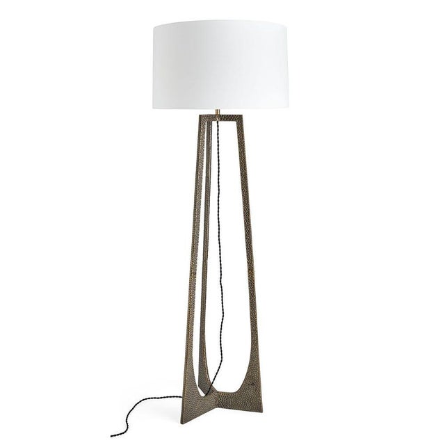 Bronze Newly Made I-Beam Floor Lamp For Sale - Image 8 of 8