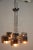 Italian Brass, Glass & Chromed Metal Cubic Chandelier by Gaetano Sciolari, 1970s For Sale - Image 3 of 14
