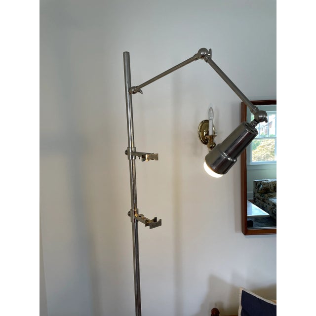 Mid 20th Century Mid 20th Century Arredoluce Style Chrome Easel Lamp For Sale - Image 5 of 11