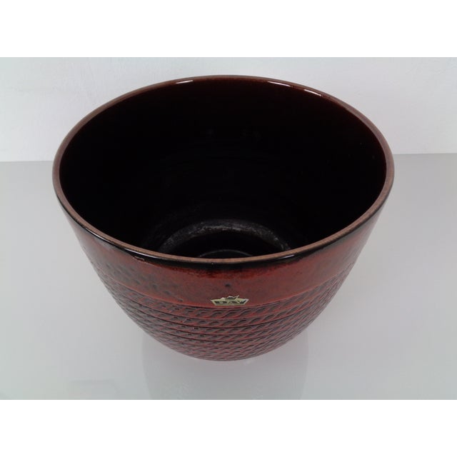 1970s Large Ceramic Cachepot from Bay Keramik, Germany, 1970s For Sale - Image 5 of 18