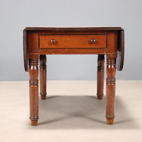 Side Table in Mahogany For Sale - Image 9 of 11