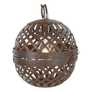 Metal Ball Pendant Light For Sale