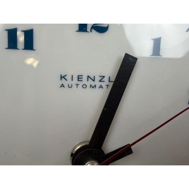 Vintage Kitchen Wall Clock from Kienzle, 1970s, in Flawless conditions. Designed 1970 to 1979 This piece has an...