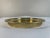 1970s 1970s Vintage Round Brass Etched Gallery Tray For Sale - Image 5 of 15