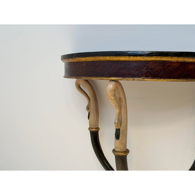 Empire Console Tables, Early 19th Century, Set of 2 For Sale - Image 5 of 7