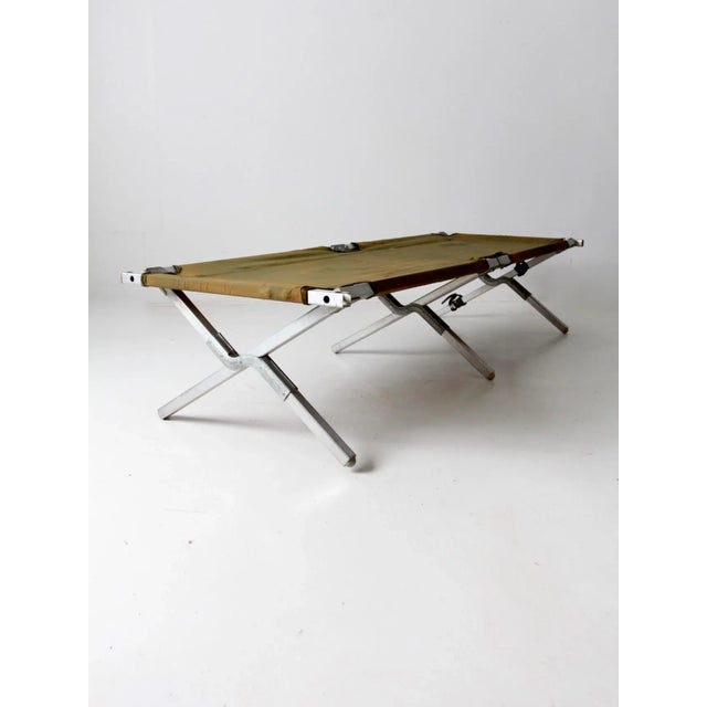 Vintage X Frame Cot For Sale - Image 13 of 13