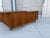 1960s Mid-Century Modern Walnut L-Shaped Executive Desk With Black Laminate Top For Sale - Image 15 of 16