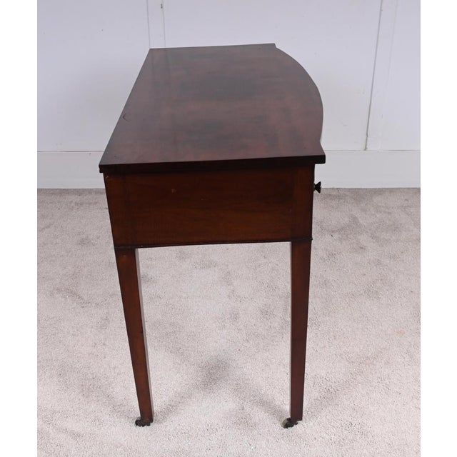 Antique Regency Writing Table in Mahogany, 1820 For Sale - Image 9 of 11