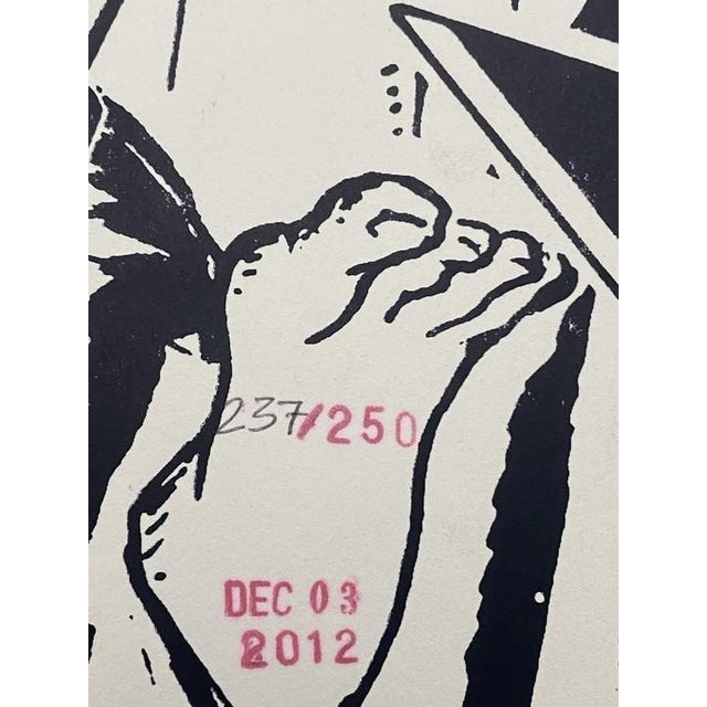 Street Art Everything Under the Sky (The Saved) Original by Artist Faile 237/250 Date: 2012 For Sale - Image 3 of 6