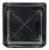 Vintage Geometric Opaque Glass Ashtray from Fidenza, Italy, 1960s For Sale