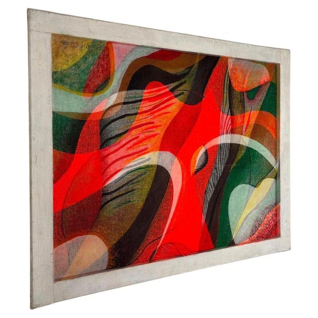 1990s Isa Di Battista Gorini, Untitled, 1990s, Canvas For Sale - Image 5 of 5