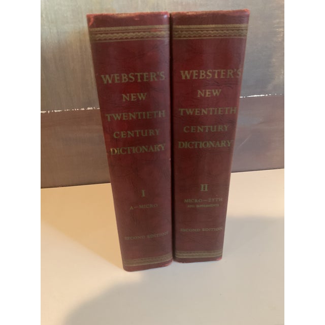 Webster’s New World Dictionary of the American Language — College Edition (1959 Vintage Hardcover) For Sale In Palm Springs - Image 6 of 6
