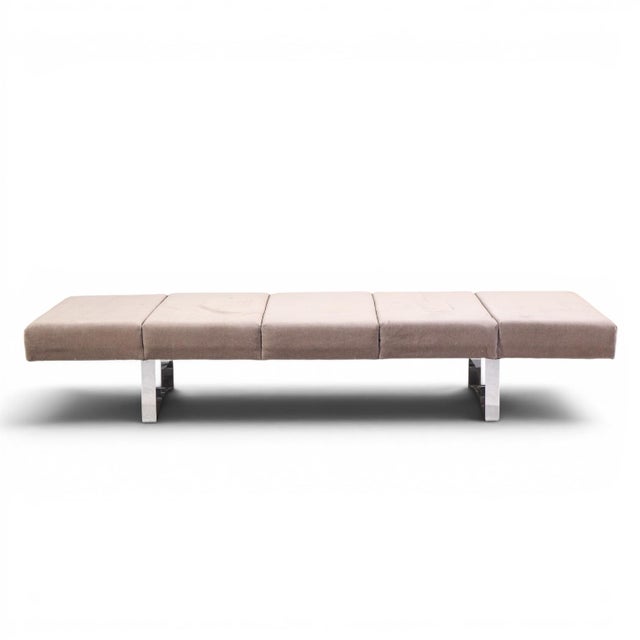 Bodil Kjaer Mid Century Daybed Bench This daybed bench measures: 81.25 wide x 33.25 wide x 15 inches high Fair Vintage...