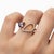 Pear Amethyst 14k Gold Ring, Size 7.5 For Sale - Image 4 of 10