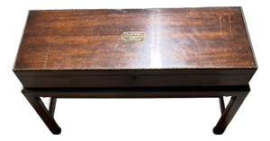 Antique Victorian Campaign Box – “Capt. Powers, 9th Bengal Lancers, India 1896”