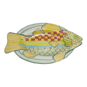 Mackenzie Childs Fish Platter