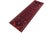 Beautiful hand-knotted wool runner rug measuring approximately 3.10 x 8.3 feet. This striking runner features a rich red...