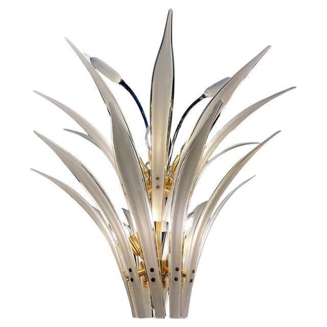 Vintage Chandelier by Vistosi Palms, 1970 For Sale - Image 3 of 16