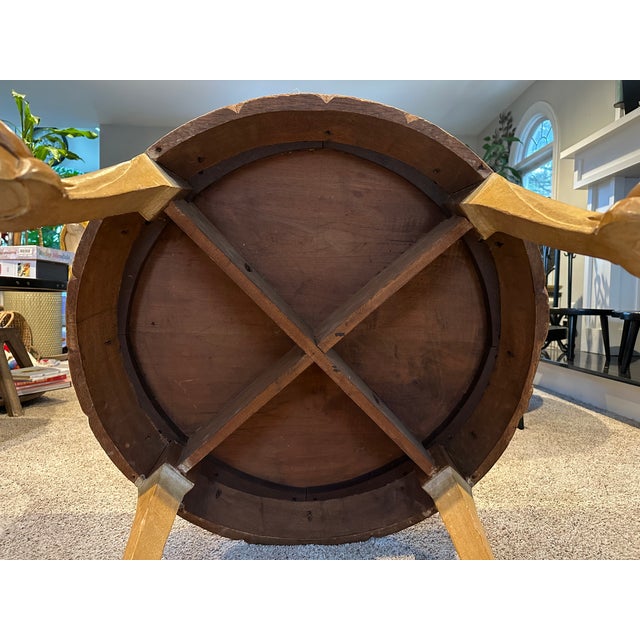 Traditional Late 19th Century Oriental Table For Sale - Image 3 of 6