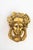 Gold Art Deco Brass Door Knocker, 1920s For Sale - Image 8 of 12