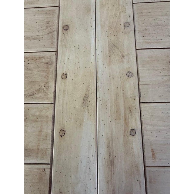 Spanish Style Refractory Table W/ Leaf Extension C. 1930's For Sale - Image 17 of 18