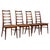 Dining Chairs Model Lis attributed to Niels Koefoed, 1960s, Set of 4 For Sale - Image 9 of 9
