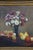 Late 20th Century Asters and Fruit on a Table Oil Painting on Canvas After Henri Fantin Latour 31" For Sale - Image 9 of 10
