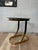 Postmodern Postmodern Polished Brass and Glass Sculptural Side Table, 1980s For Sale - Image 3 of 9