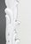 Late 20th Century Serge Roche Style White Painted Wall Mirror For Sale - Image 5 of 8