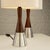 Rosewood and Aluminum Table Lamps from Bergboms, Sweden, 1950s, Set of 2 For Sale - Image 13 of 13