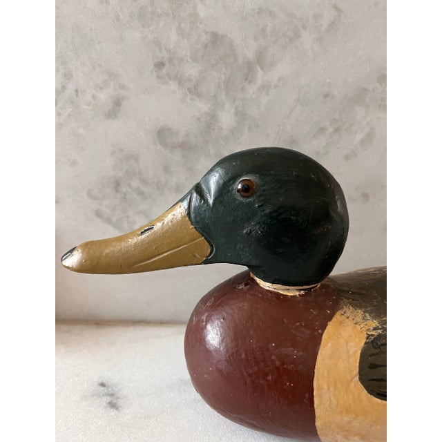 Vintage Wooden Duck Decoy For Sale In Austin - Image 6 of 11