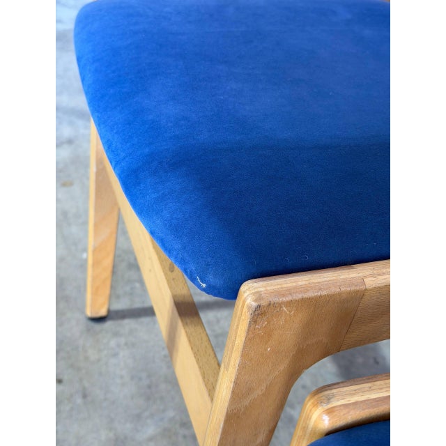 Mid 20th Century Set of 5 Danish Modern Dining Chairs in the Style of Erik Buch For Sale - Image 11 of 11