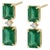 Gemstone details Emerald: 4.57 cts Diamond: 0.08 cts 14K gold Gross weight: 3.09 grams Net weight: 2.16 grams CODE: K
