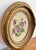 French Country 1970s Floral Needlepoint in Oval Frame For Sale - Image 3 of 7