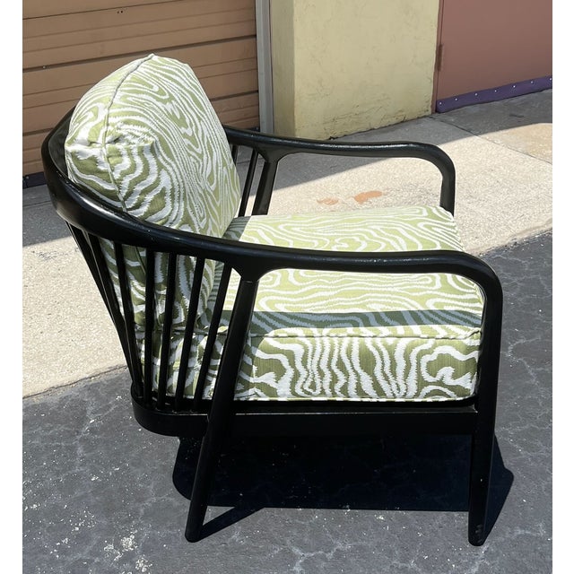 Pair of Danish Modern Style Lounge Chairs by Braxton Culler For Sale - Image 9 of 16