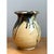 Vintage Stoneware Vase With Drip Glaze For Sale - Image 10 of 12