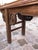 Chinese Bench in Chestnut Wood Built in Interlocking System without Nails, 18th Century For Sale - Image 16 of 18