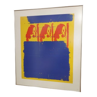 1970s American Woman Series Photo Silkscreen Serigraph, Framed For Sale