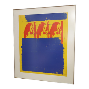 1970s American Woman Series Photo Silkscreen Serigraph, Framed