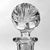 Charming antique cut lead crystal decanter in the Georgian style. Measures 11.25" high x 5" diameter. In excellent vintage...