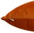 Modern Velvet Pillow Cover in Burnt Orange, 20x20 For Sale - Image 3 of 3