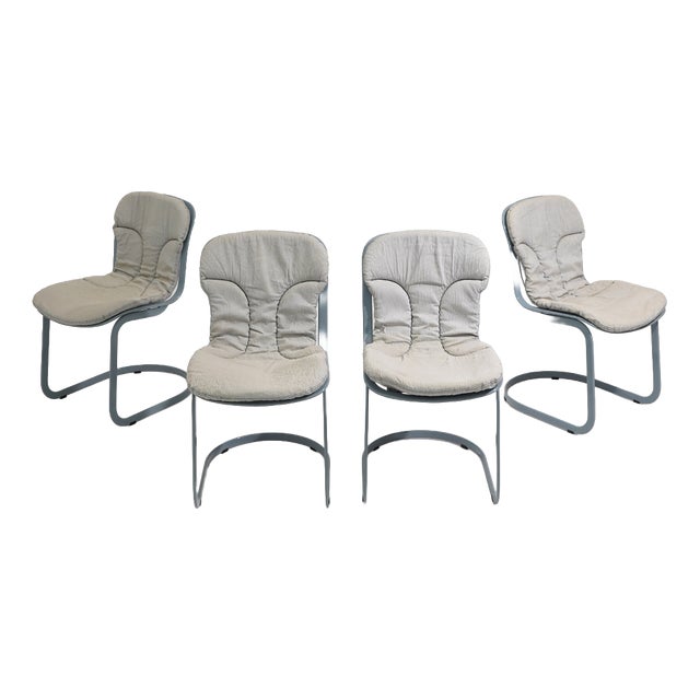 077 Chairs by Studio Cidue for Cidue, 1970s, Set of 4 For Sale