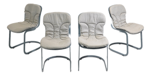 077 Chairs by Studio Cidue for Cidue, 1970s, Set of 4