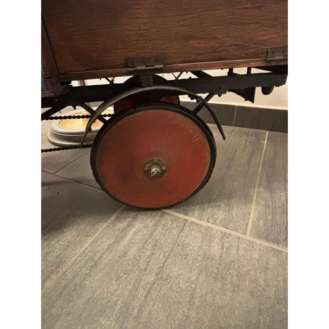 Historic Children's Car in Metal, 1930s For Sale - Image 13 of 15