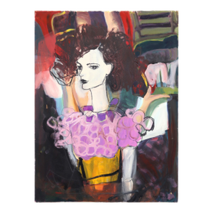 Honor - Original Contemporary Figurative Mixed Media Painting on Canvas by Erin Hammond