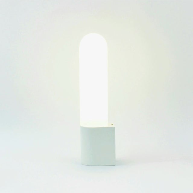 1970s 1970s Mid-Century Modern Opaline Glass Wall Lamps/Sconces From Limburg, Germany - a Pair For Sale - Image 5 of 8