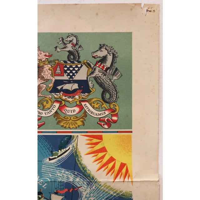 1955 Irish Travel Poster, Northern Ireland British Travel and Holidays Association For Sale - Image 6 of 10